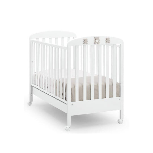 Patut bebe Molly cu sertar si laterala culisanta Alb & Crem Erbesi Italia