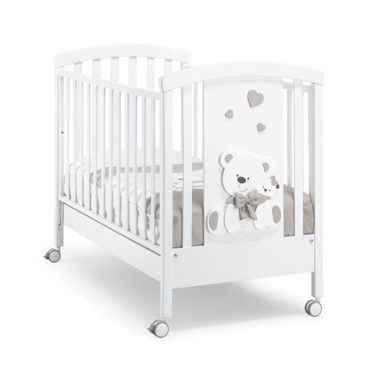 Дитяче ліжечко Tato Erbesi з висувною шухлядою Італія Біло-кремовий 