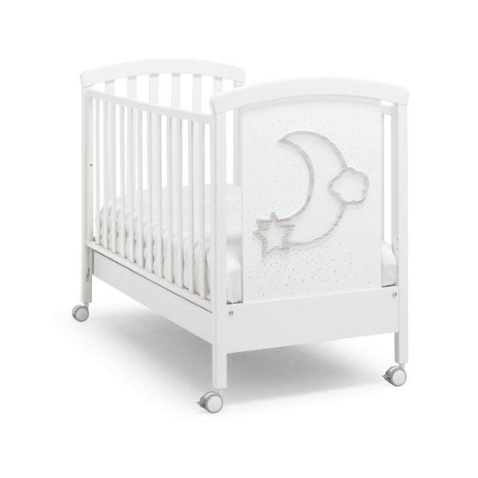 Bebe Moon Wooden Crib with Chromotherapy Night Light Erbesi 