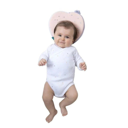 Ергономічна подушка для новонароджених проти плагіоенцефалії Pink Lovenest A050230