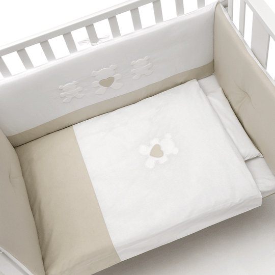 Set Protectie Patut 4 Piese Bumbac Mini Molly Erbesi