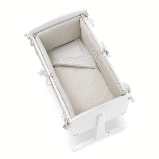 Set Protectie Patut 4 Piese Bumbac Ninna Stelline Erbesi