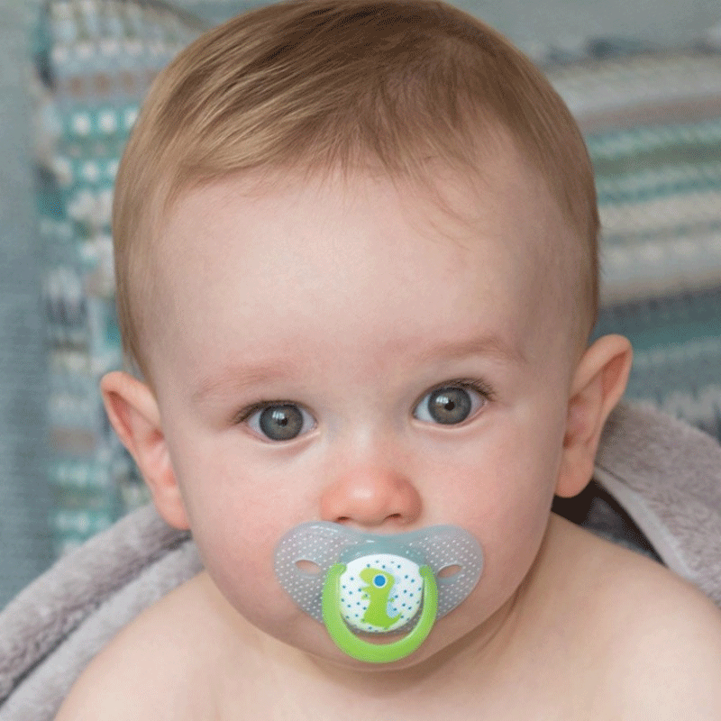 Suzete ortodontice Vital Baby, 2 bucati, baieti, 6 luni+ VB443187 - Camera Bebelusului