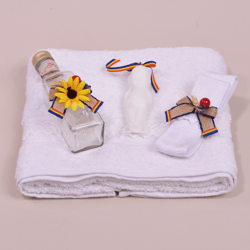 Trusou Personalizat Traditional Popular Botez Bebe Baietei AnneBebe - Camera Bebelusului