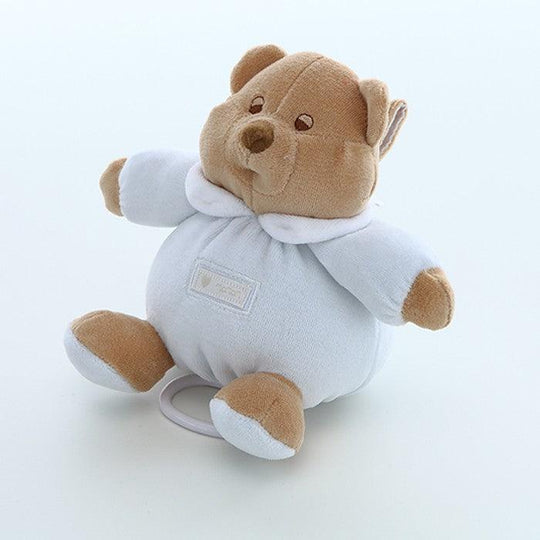 Синій музичний плюшевий ведмедик для малюків Nanan Puccio Collection 12077A