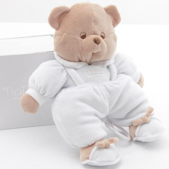 Ursulet Muzical Bleu Pentru Patut Bebelusi Colectia Nanan Puccio 1294A